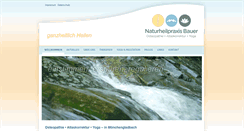 Desktop Screenshot of cranio-mg.de